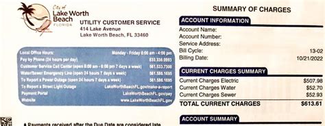 lake worth beach utility bill.